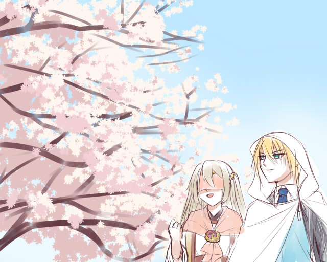 お題：花見（姥さに）